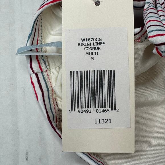 Eberjey Bikini Tops Lines Connor - Multicolor Striped NWT Size Medium - Picture 5 of 7